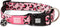 Max & Molly Leopard Pink Dog Collar with Safety QR Code Tag - Soft, Adjustable, Waterproof Collar for Dogs & Puppies