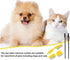 5 Pieces Dog Eye Combs for Tear Stain Removal, Pet Grooming Comb for Small Dogs (Yellow, Black)