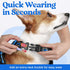 rabbitgoo Dog Harness Medium Sized, No Pull Vest Harness with 3 Buckles, Adjustable Soft Padded with Control Handle,