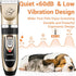 Sminiker Professional Rechargeable Cordless Dogs Cats Horse Grooming Clippers - Professional Pet Hair Clippers