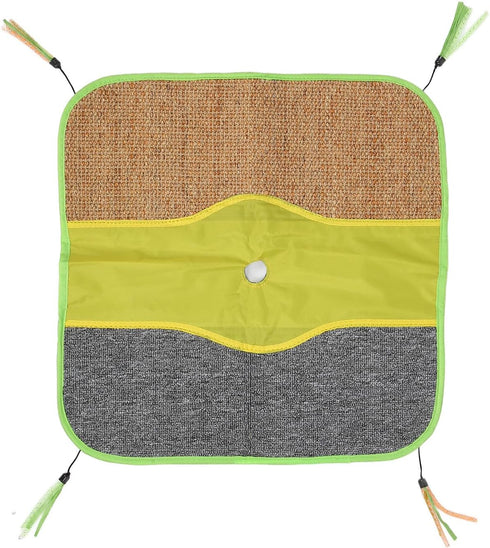Multifunctional Cat Crinkle Mat - Safe Sisal Play & Sleep Area
