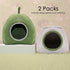 YUEPET Guinea Pig Bed 2 Pack, Washable Hideout Accessories for Small Animals like Chinchilla and Hamsters