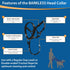 BARKLESS Soft Dog Head Collar, No Pull Training Tool for Small Dogs, Gentle Halter for Heavy Pullers