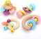 Large Interactive Bird Toys for Foot Parrot - Handheld Toys, 4 Pack