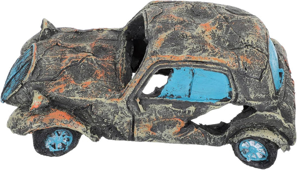 Car Wreck Decoration, Underwater Imitation Car Fish Tank Ornament, Antique Resin Props