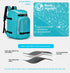 Ski Boot Bag, 50L Waterproof Travel Backpack for Ski & Snowboard Boots and Accessories