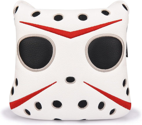 Putter Covers Hockey Goalie Mask, Strong Magnetic Mallet Putter Cover, Blade Putter Headcover