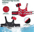 Kuoser Dog Life Jacket with Reflective Stripes - Adjustable High Visibility Vest for Small, Medium, and Large Dogs
