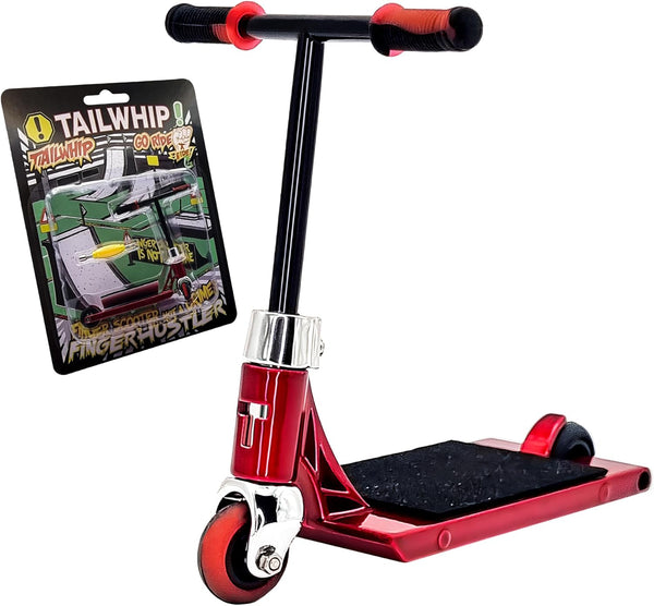 TAILWHIP Finger Scooter Metal, Durable Mini Scooter for Incredible Tricks, Compatible with
