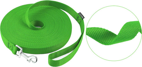 AmaGood Dog/Puppy Obedience Recall Training Agility Lead | 15 ft 20 ft 30 ft 50 ft Long Leash for Training and Safety