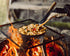 JÄGARSTEKPANNA Original Carbon Steel Frying Pan with Foldable Birch Handle