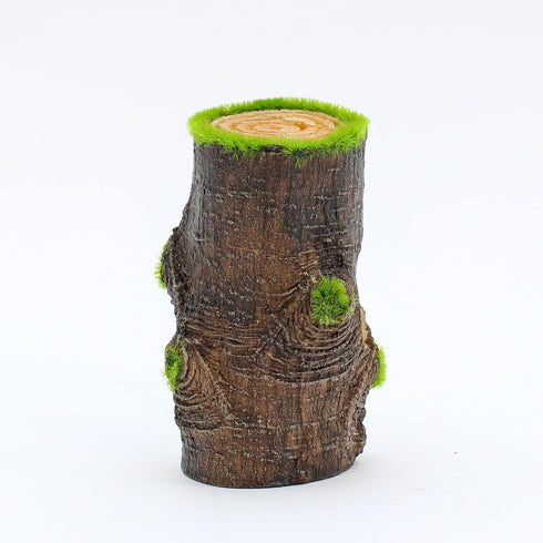 Penn-Plax Aqua-Flora Living Resin Decoration with Embedded Glosso Plant Seeds - Safe for Freshwater Fish