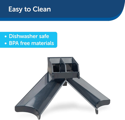 PetSafe 2-Pet Meal Splitter with Bowl, Designed for Smart Feed and Healthy Pet Automatic Cat Feeder