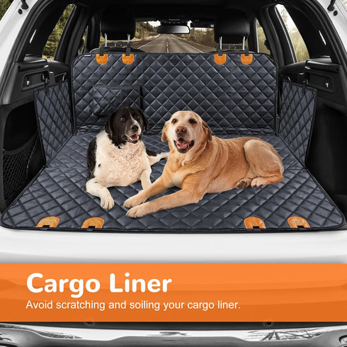 100% Hammock 600D URPOWER Dog Car Seat Cover for Pets Waterproof Seat Cover Heavy Duty Scratch Proof Nonslip Durable