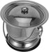 Emergency Toilet Stainless Steel Potty Stool Bucket Lid Adult Portable Urinal