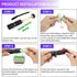 12 UV Flashlight Black LightSmall Portable Mini LED Blacklight Flashlight for Hidden Stain Detection in Room, Resin