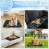 Generic 28" X22" Cats Dog Cooling Mat Ice Silk Cooling Mat for Rabbits Doodle Style Small Dog Beds Washable Crate Pad