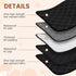 1 47" 35" Yinkin Pcs Chew Proof Dog Crate Pad, x Indestructible Dog Bed for Aggressive Chewers, Waterproof Crate Mat