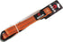 Nylon Dog Leash with Locking Carabiner, Heavy Duty Reflective Lead with Padded Handle for Walking, Orange, 4'