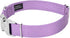 Country Brook Petz Premium Nylon Dog Collar with Metal Buckle for Small Medium Large Breeds (Large, 1 Inch, Lavender)