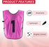 Reversible Youth Soccer Training Pinnies - Numbered Practice Vests