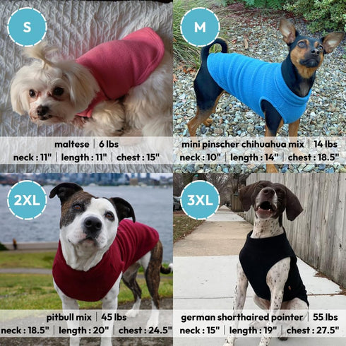 Gooby Stretch Fleece Vest Dog Sweater, Grass Green, Medium, Warm Pullover Fleece Jacket