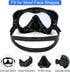 Snorkel Set with Anti-Fog Panoramic View Mask and Anti-Leak Dry Snorkel Tube | Snorkeling Gear for Adults with Kit Bag