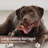 PETSTA Indestructible Dog Toys for Aggressive Chewers, Real Beef Flavored Dog Bone for Large and Medium Breeds
