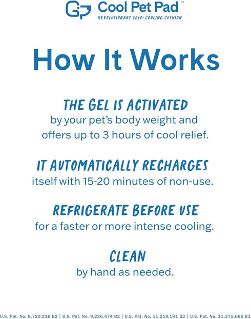The Green Pet Shop Cool Pet Pad, Small Sage Grey, Self-Cooling Pressure Activated Mat for Dogs & Cats 9-20 lbs