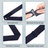 Heart Rate Monitor Chest Strap Replacement Belt for Polar H10 H9 H7 H1 Wahoo Tickr Garmin HRM Black Standard