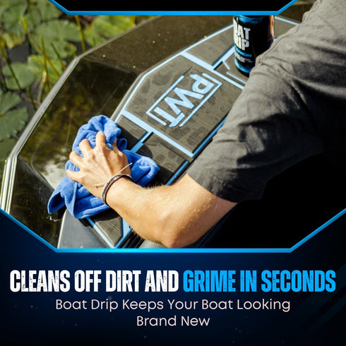 Exterior Cleaner, All Purpose Boat Cleaner with SiO Ceramic Sealant, Tangerine Scent - Effective Water Spot & Boat