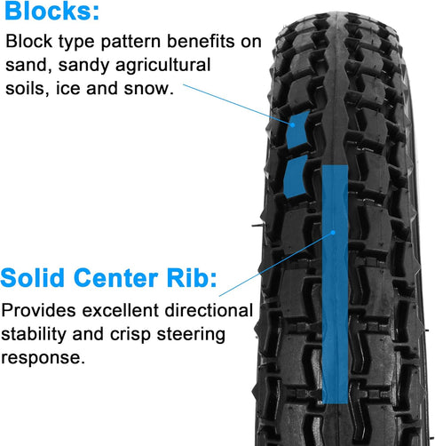 SOGIME 12.5 x 2.25 Tire Inner Tube, 12 1/2 x 2 1/4 E-Bike Tire and Tube with Angled Valve Stem, Black 2 Pack