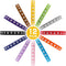 Newborn Puppy Collars, 12 Pcs Adjustable Super Soft Nylon Whelping Collars for Newborn Puppies, Dog Identification Bands