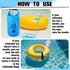 ShinyRelief 2 Set 10L/20L 2 1 Sand Anchor Bags, in PWC Kayak Anchor Kit for Float with Adjustable Straps, Waterproof