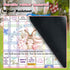 Fisahat 2-8 Easter Party Games,Dice Easter Egg Exchange Game,Rubber Mat Board Game,Easter Egg Party Game for Kids