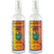 earthbath Mango Tango 3-in-1 Dog & Puppy Deodorizing Spritz - 8 Oz, 2 Pack, Cruelty-Free Dog Odor Eliminator