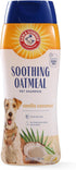 Arm & Hammer for Pets Soothing Oatmeal Pet Shampoo - 20 Ounces Moisturizing Dog Shampoo, Pack of 2