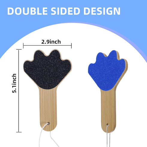 Dog Nail File Board - Handheld Mini Scratch Board, Double Sided Dog Claw Care Grooming Tool