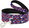 Dog Collar with Seatbelt Buckle, 6 Feet Long - 1" Wide