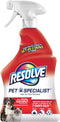 Resolve Pet Specialist Carpet Cleaner, Stain Remover and Odor eliminator trigger, Floor