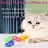 WHXYTHREE 12 PCS Colorful Interactive Cat Spring Toys, BPA-Free Durable Spiral Springs for Indoor Cats, Active Play