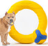 Chew Ring & Fetch Ball Combo for Aggressive Chewers | Heavy-Duty, Ultra-Durable Natural Rubber Toys for Medium to Large