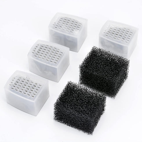 NICREW Replacement Cartridge for Fish Tank Filter Magi 700, Foam and Active Carbon