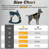 BARKBAY Service Dog Vest | Tactical Dog Harness for Medium Large Dogs | No Pull, Adjustable, Reflective, Legion Blue, L