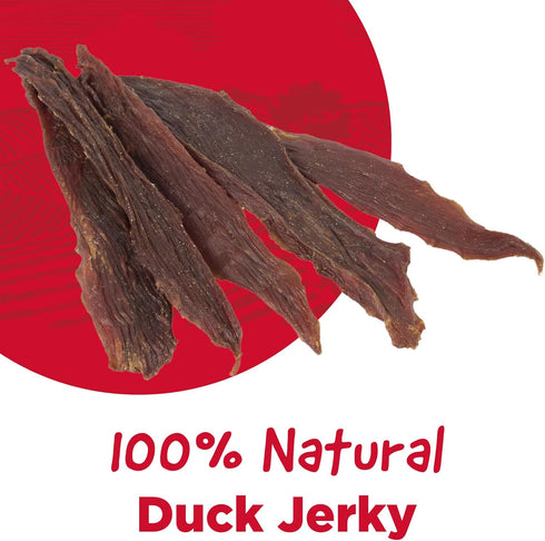 Country Kitchen Duck Jerky Dog Treats, 3 oz, Made with Real Duck, High Protein, Low Fat, No Artificial Colors