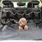 Llamas SUV Cargo Liner for Dogs, Waterproof Anti-Slip Seat Cover Mat, Storage Bags, Universal Fit (Black)