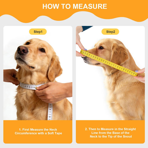 2PCS Sponge Core Dog Cat Cone Collar for After Surgery Recovery, Inflatable Dog Cone Alternative, Lainergie Dogs Donut