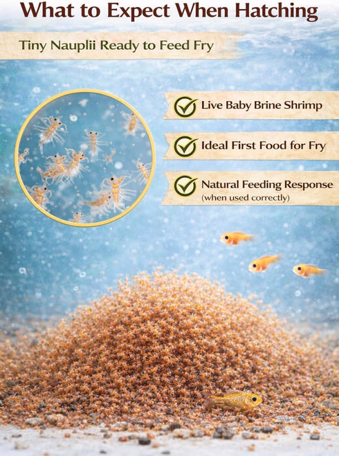 Generic (0.7oz) Premium Brine Shrimp Eggs High Hatch Rate Artemia Cysts for Fish Fry, Reef & Aquarium Fish Clean