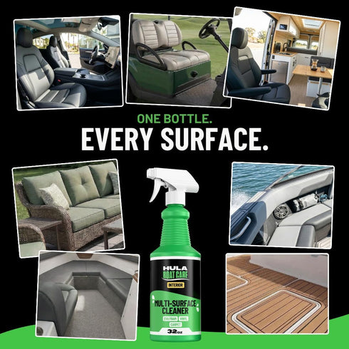 32 oz Hula Multi-Surface Cleaner EVA Foam, Vinyl and Carpet, Boat Deck, Sea Deck and Marine Interior Cleaner