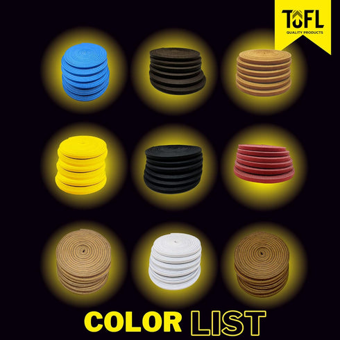 TOFL Softball and Baseball Glove Laces for Mitt Repair - Leather Laces No Lacing Needle